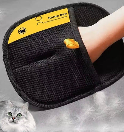 New Pet Grooming Glove Brush for Easy Removing of Pet Hair