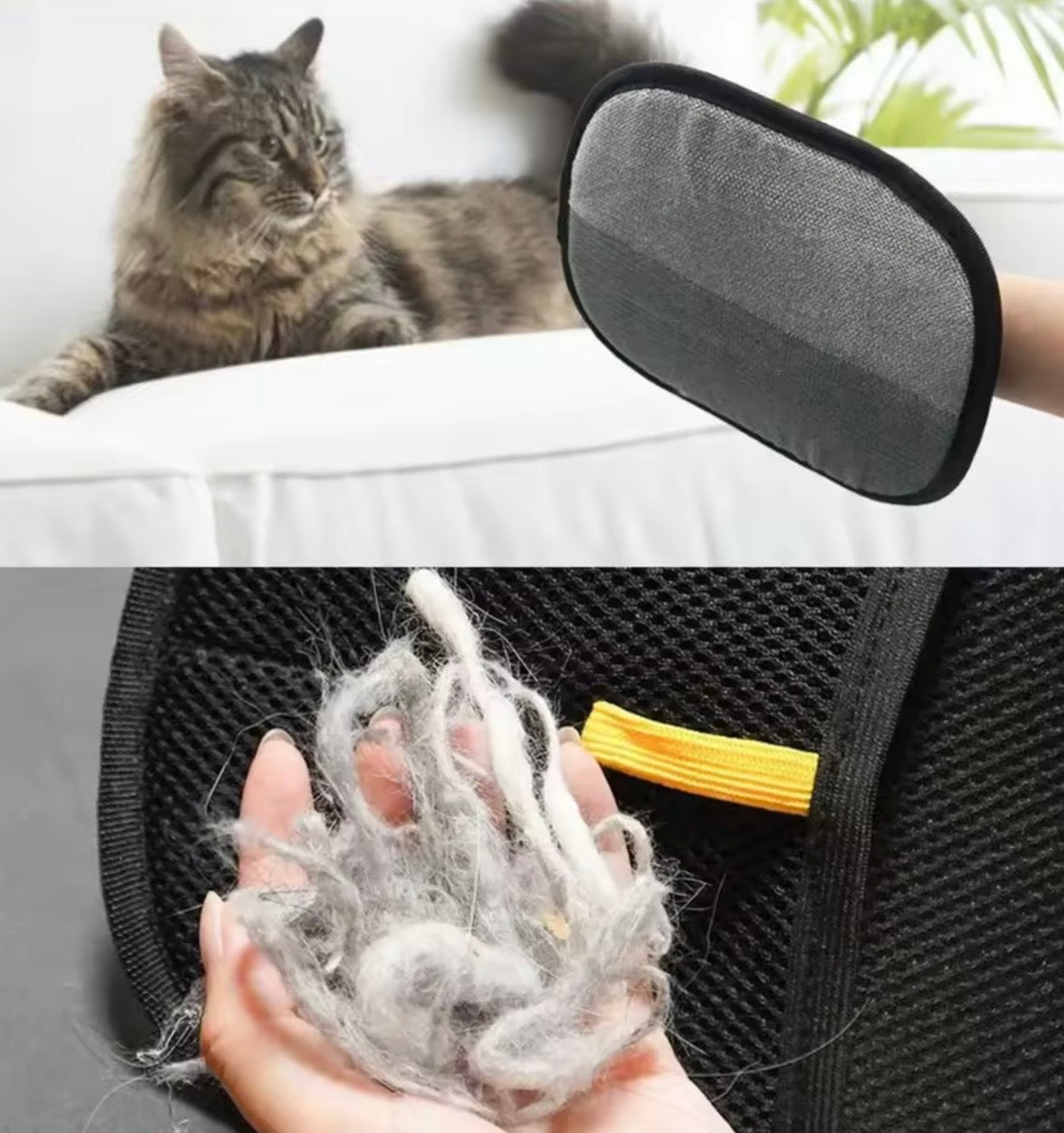New Pet Grooming Glove Brush for Easy Removing of Pet Hair
