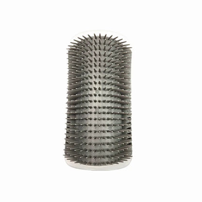 Cat Brush Comb Cat Toy with Catnip Cat Wall Brush Corner Cat Scratcher Massage Self Groomer Comb Pet Brush Corner Cat Scrubber